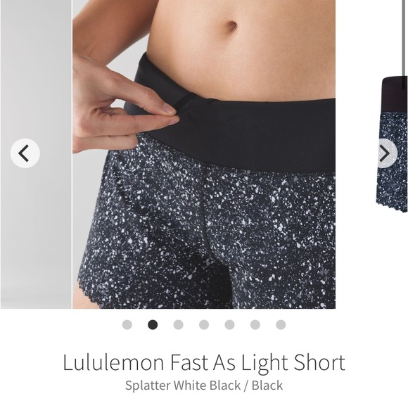 🍋 Lululemon Fast As Light Shorts - Picture 4 of 7